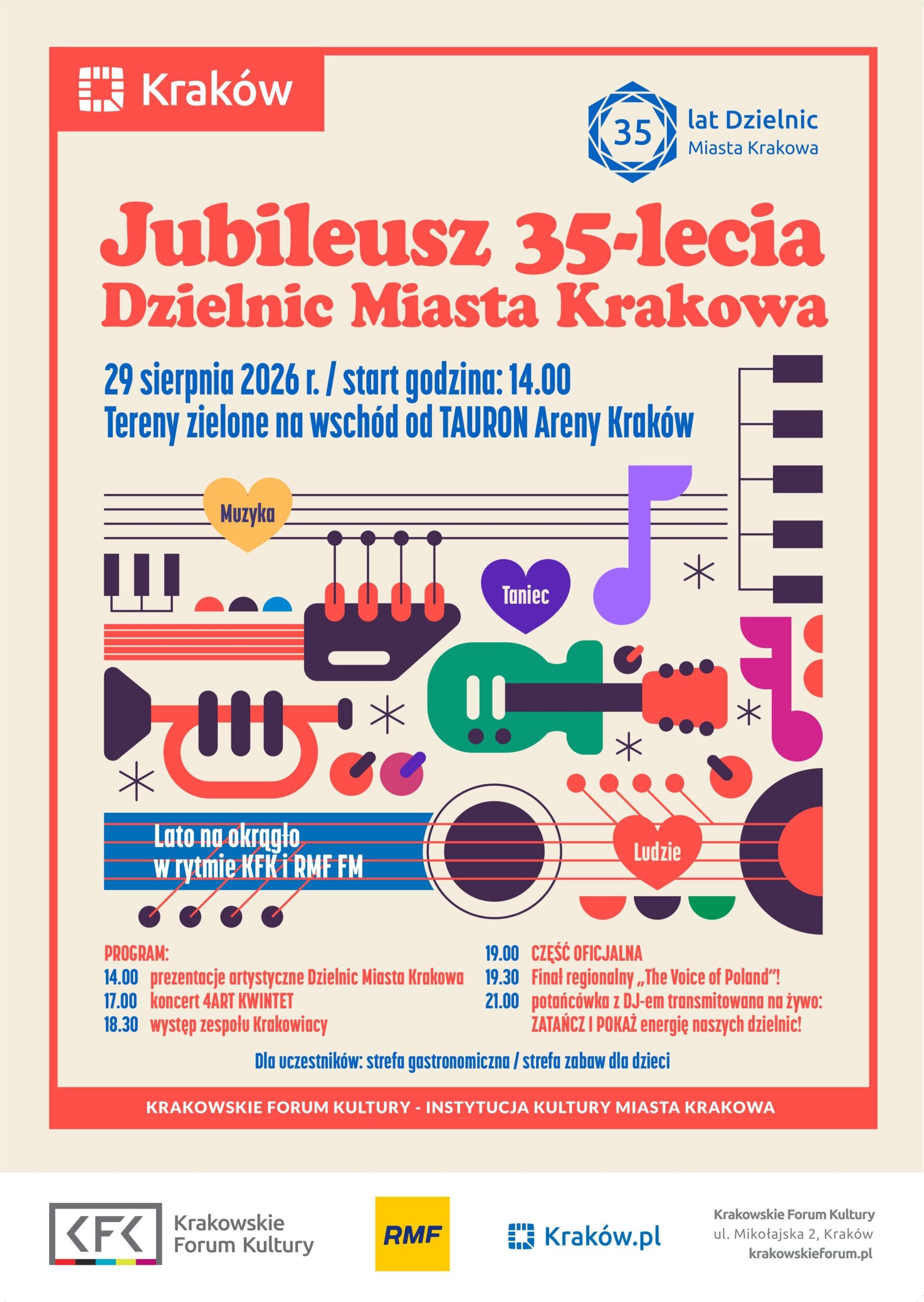 Read more about the article Jubileusz 35-lecia Rad Dzielnic Miasta Krakowa